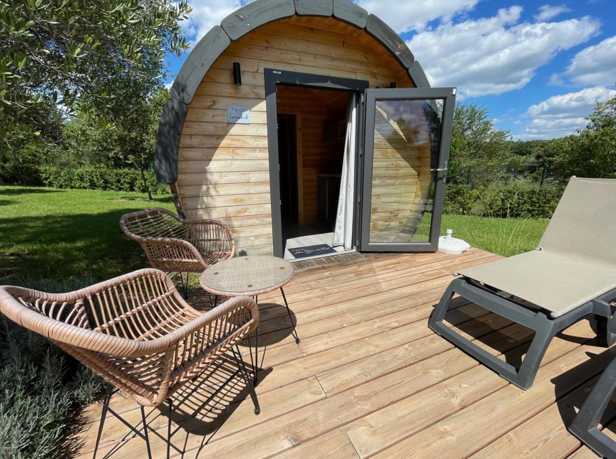 Camping Les Pres Du Roi Sommières Exterior foto